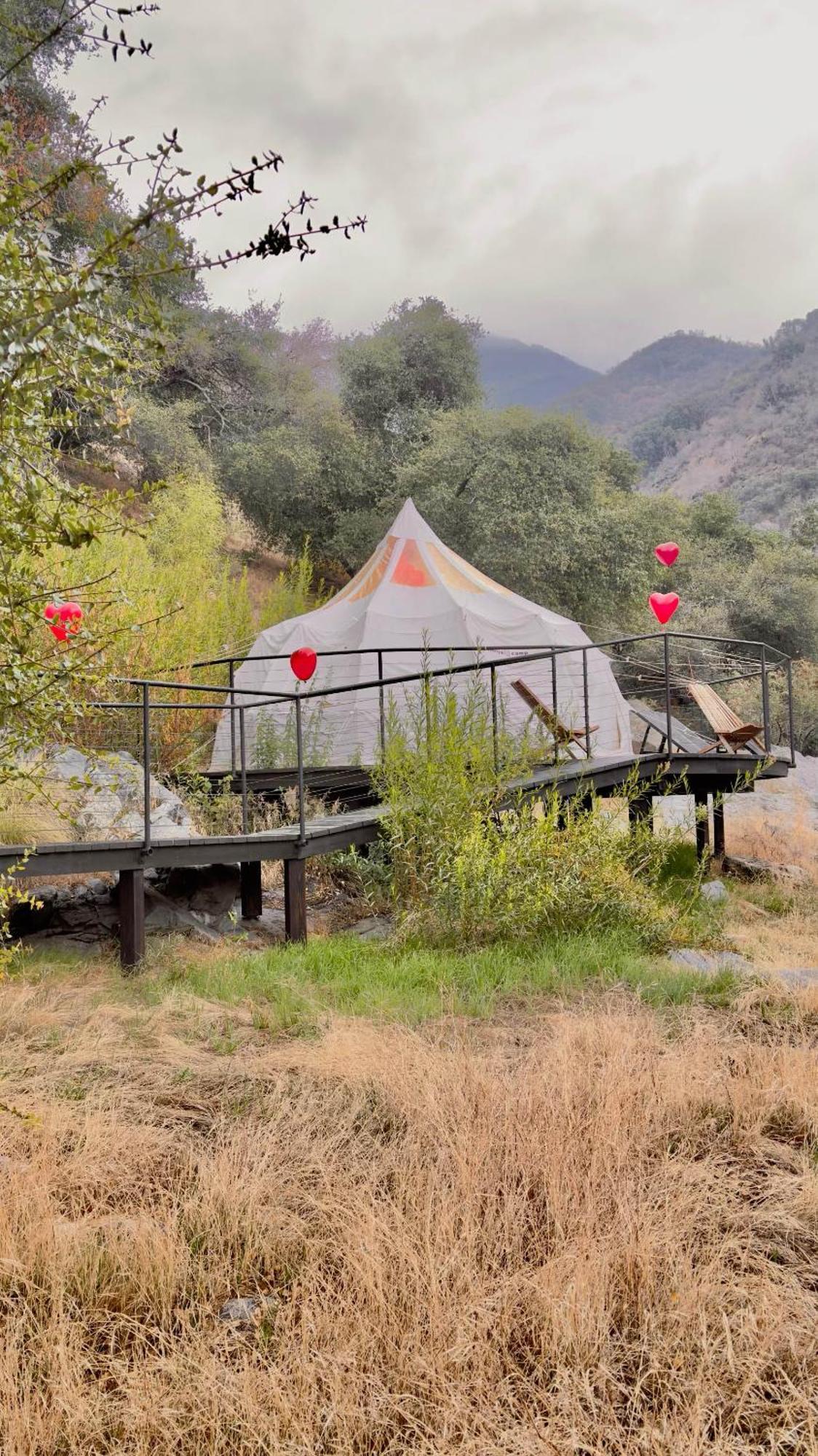 Paradise Ranch Inn - Ecstatic Tent Three Rivers Exterior foto