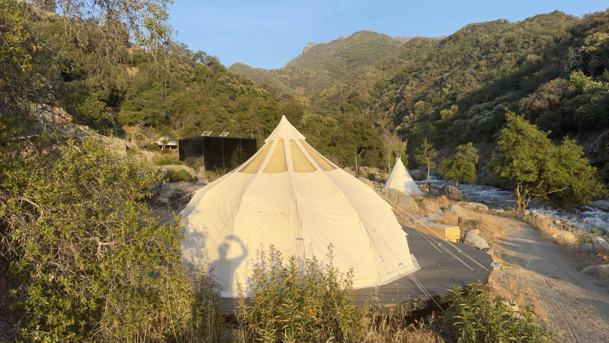 Paradise Ranch Inn - Ecstatic Tent Three Rivers Exterior foto